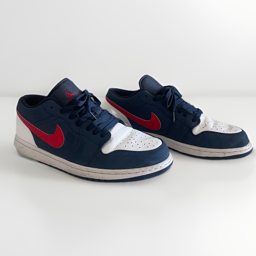 Nike Air Jordan 1 Low SE 'USA' Olympic - CZ8454-400 - Size 12
